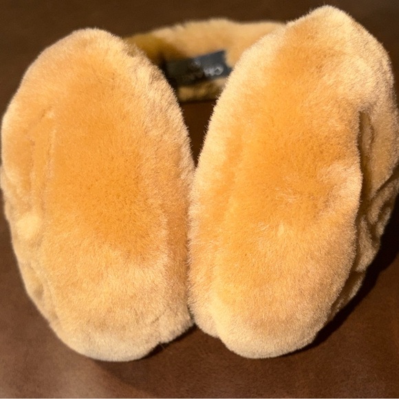 Almost gone! NEW Cozy (Black& white or tan) faux Fur Earmuffs - Picture 4 of 5